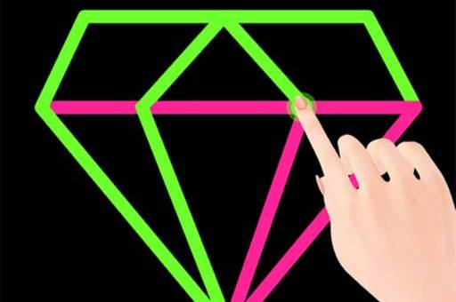 single line: drawing puzzle